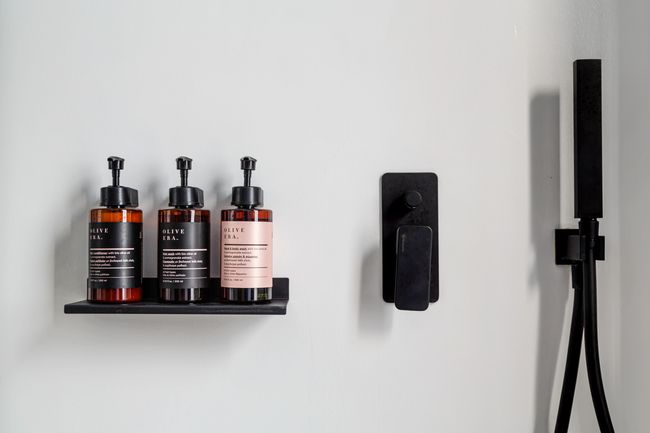 Bathroom amenities detail